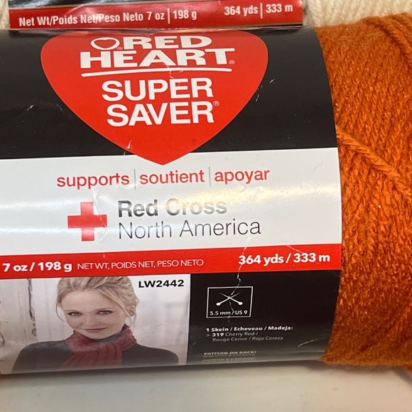 Red Heart Super Saver Acrylic Yarn Bundle Lot of 12 Skeins Fall Combo Set - Picture 4 of 13